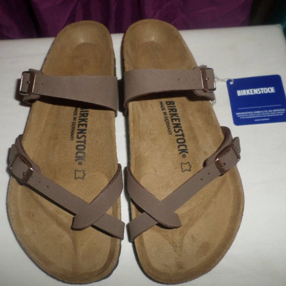 Birkenstock Shoes - NWOB BIRKENSTOCK MOCHA MAYARI SIZE 40 (9)